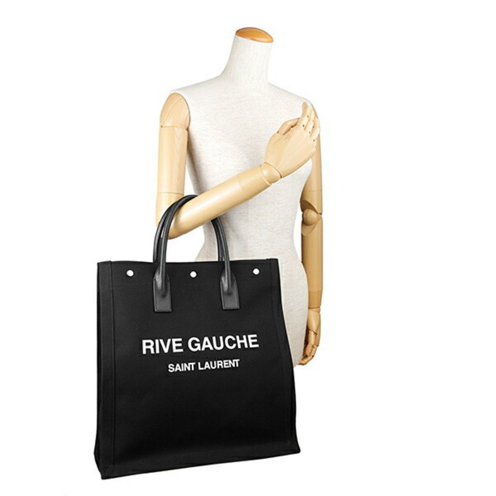 Saint Laurent Tote Bag Shopping Black - Picture 6 of 9